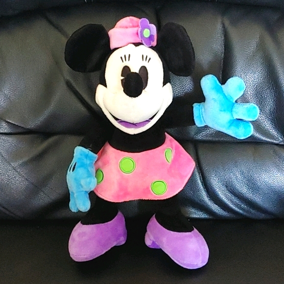 Authentic Disney Minnie Mouse Bendable Plush - Picture 2 of 6